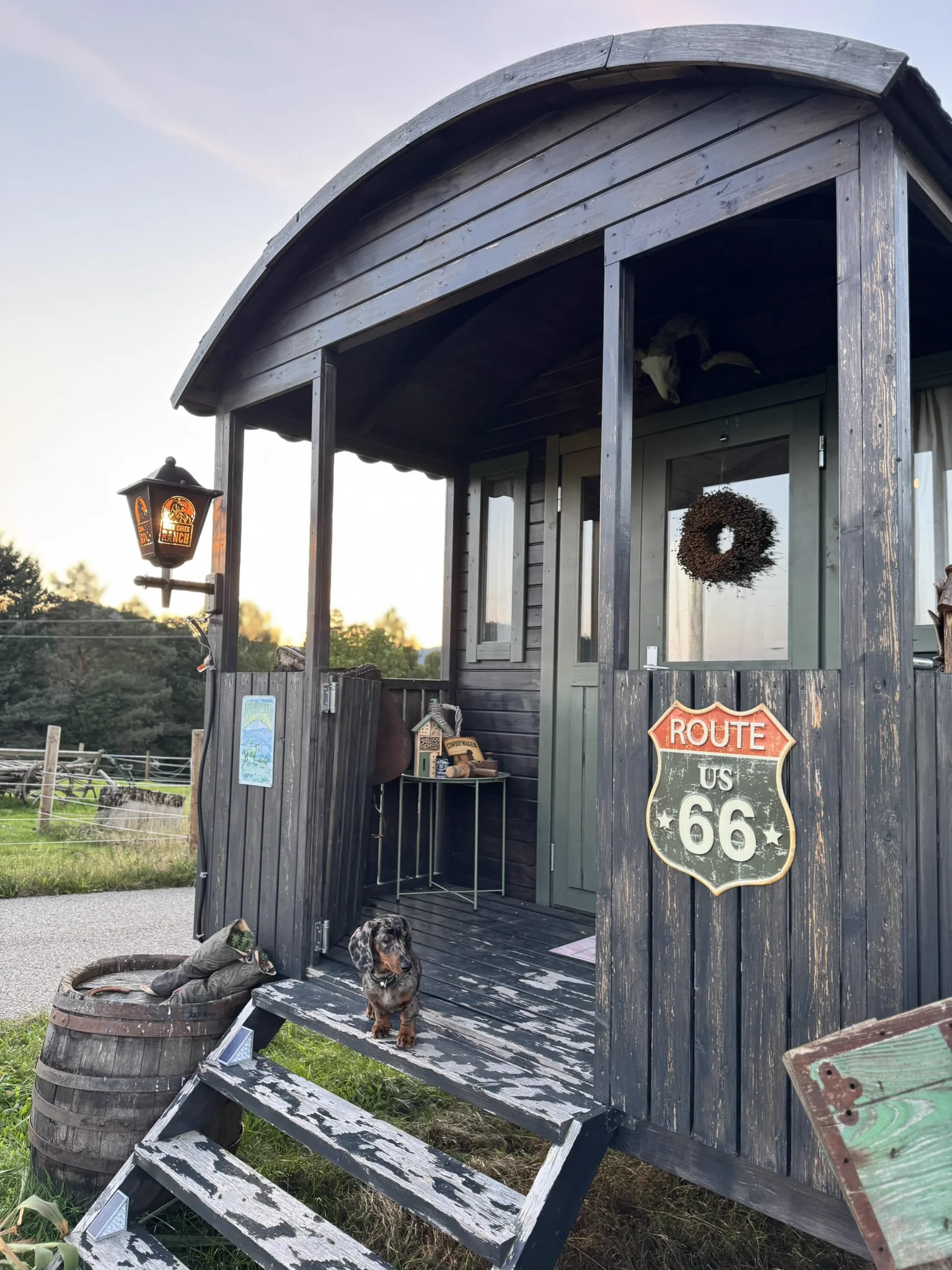 Cowboywagen der Dark Creek Ranch in Lauterbach